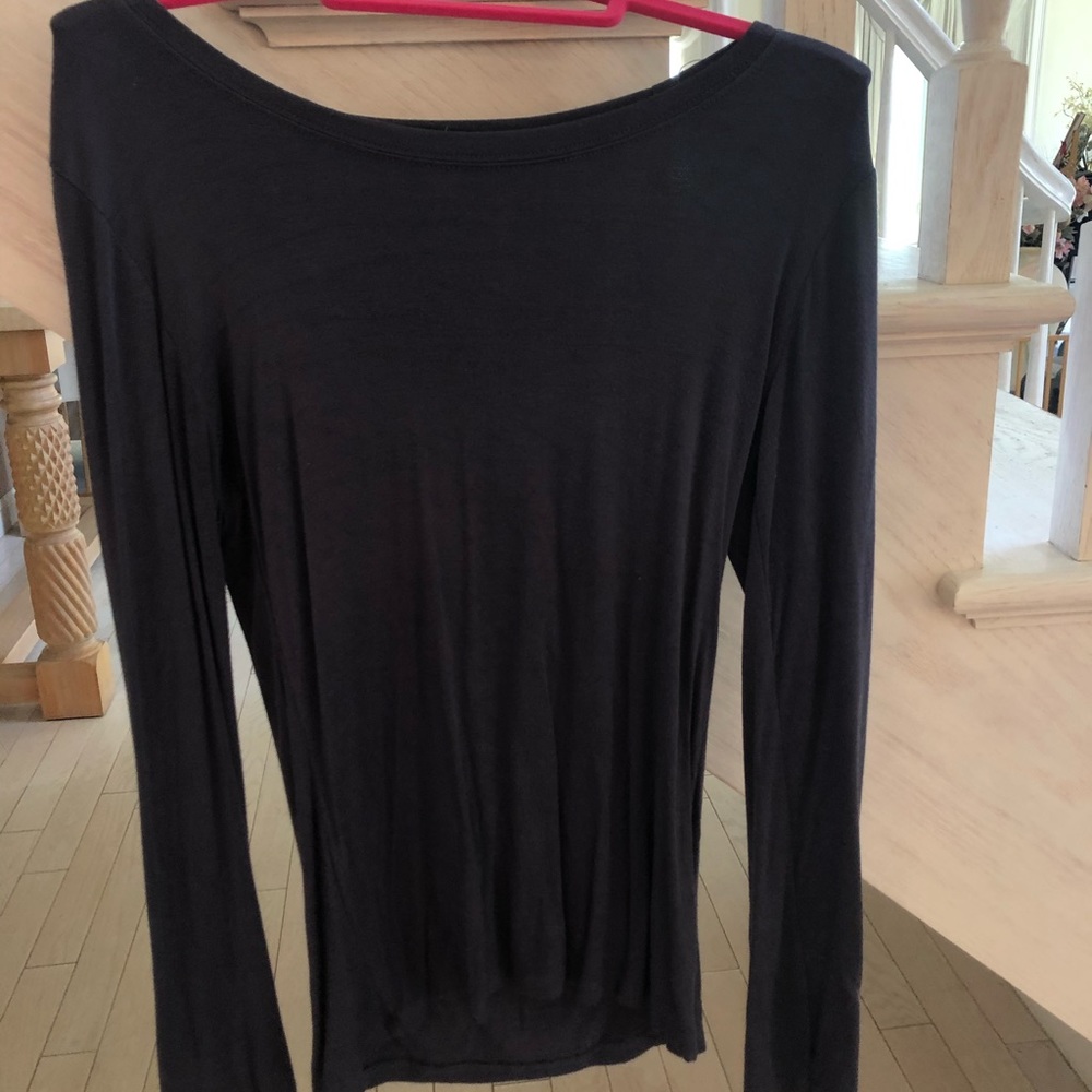 Grey and Brown long sleeves